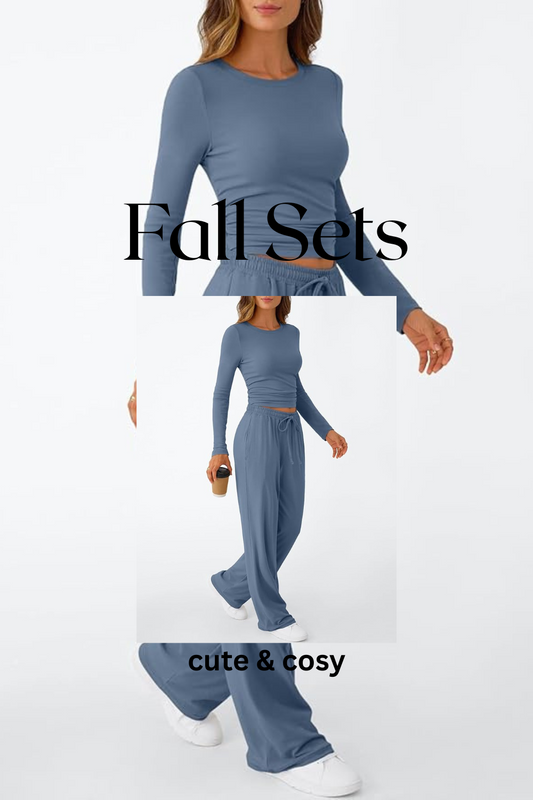Cozy & Chic Lounge Set for Crisp Days