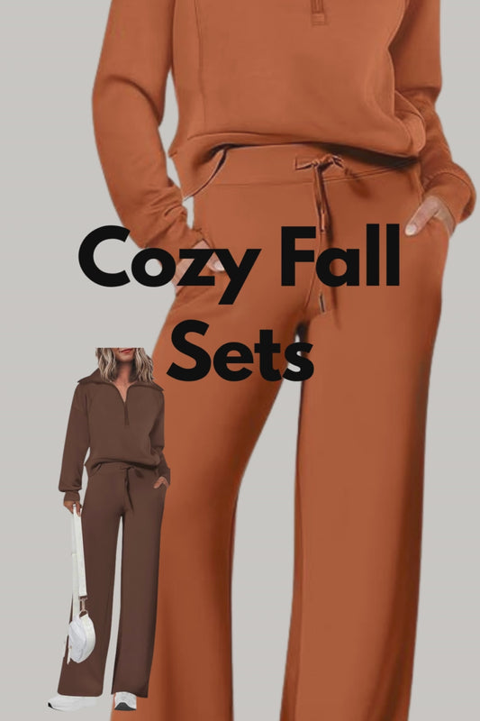 Effortlessly Chic Fall: Embracing Cozy Vibes with Trendy Two-Piece Sets